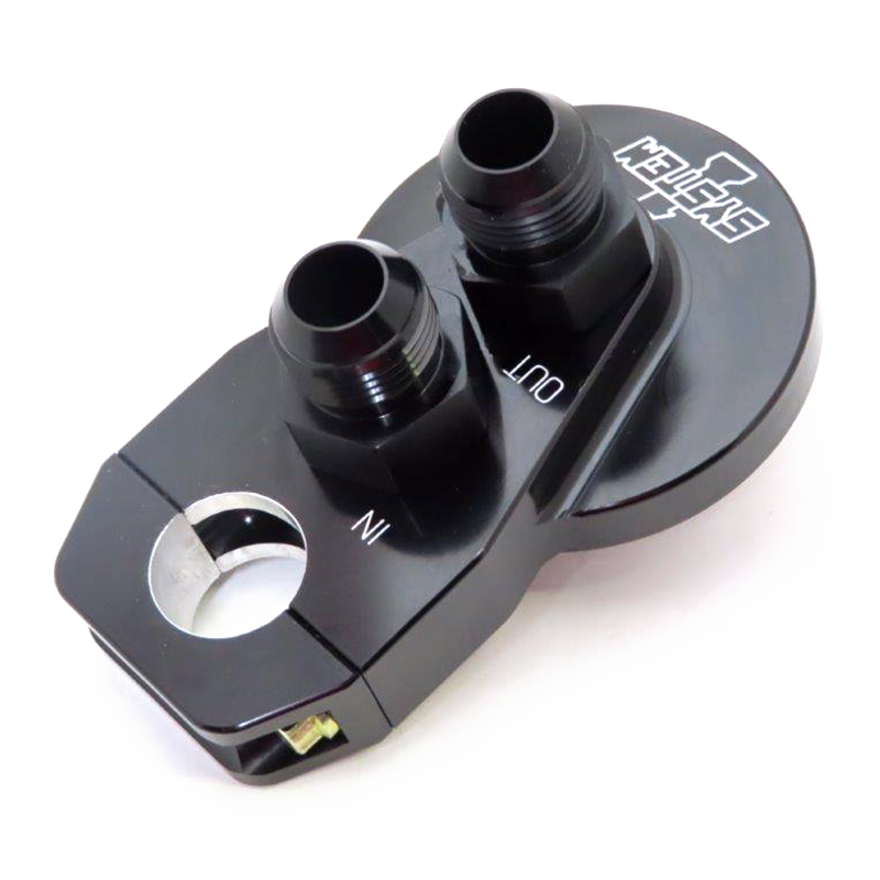 BILLET REMOTE CLAMP-STYLE MOUNT with fittings
