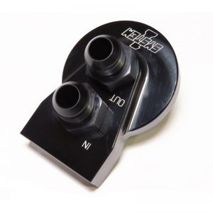 BILLET REMOTE 2-BOLT MOUNT with fittings