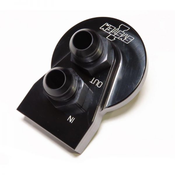 BILLET REMOTE 2-BOLT MOUNT with fittings