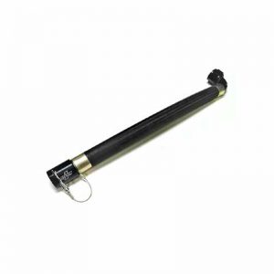 Quick-disconnect scavenge hose with pin